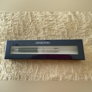Swarovski Silver and Gray Crystal Pen